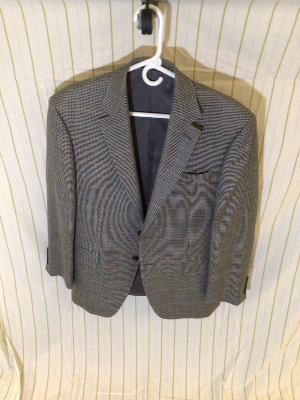 Ralph Lauren Men's Gray Glen Plaid Sport Coat